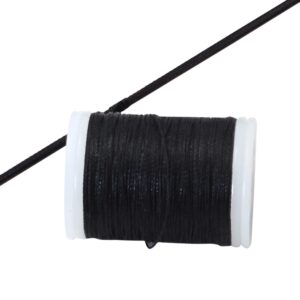 FENJANER Archery Bow String Serving Thread Jig Bowstring Serving Thread 120 yard/110m for Compound Recurve Bow Hunting Shooting Accessories (Black2)