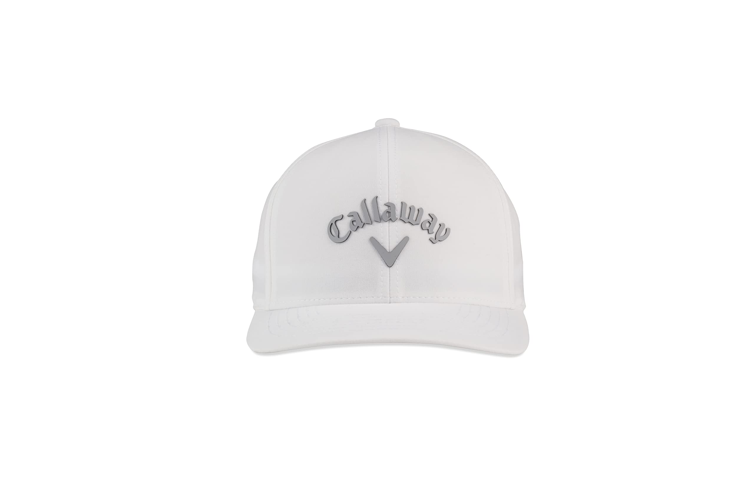 Callaway Golf Stretch Fit Hat (S/M, White)