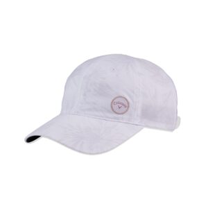 Callaway Golf Women's High Tail Collection Headwear (White Tropical)