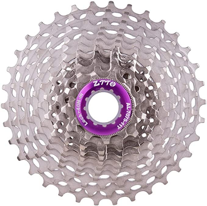 ZTTO Road Bike 11 Speed Cassette SLR 11-28T Gravel Bicycle 11-36T 11S Flywheel 34T 11s 32T Silver Freewheel (11S 11-28T SLR Sliver)