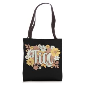 tia grandmother flowers tia grandma tote bag