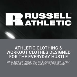 Russell Athletic Short Sleeve Pullover Black/White 3XL