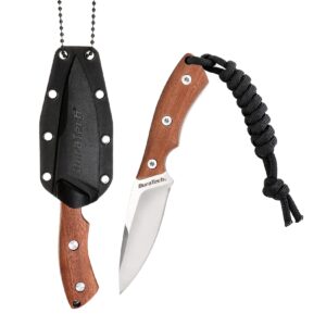 DURATECH Compact Fixed Blade Knife and Flissa Bushcraft Knife