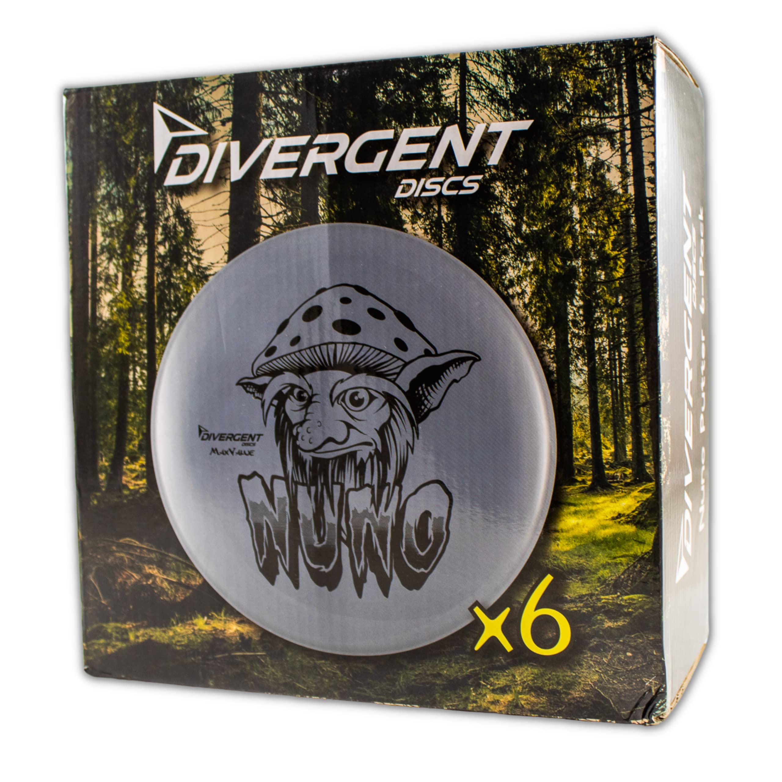 Divergent Discs 6 Disc MaxValue Nuno Putter Pack (Colors Vary)