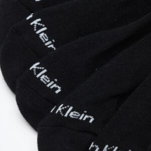 Calvin Klein Women's Socks - Cushion Athletic Crew Socks (6 Pack), Size 4-10, Pure Black