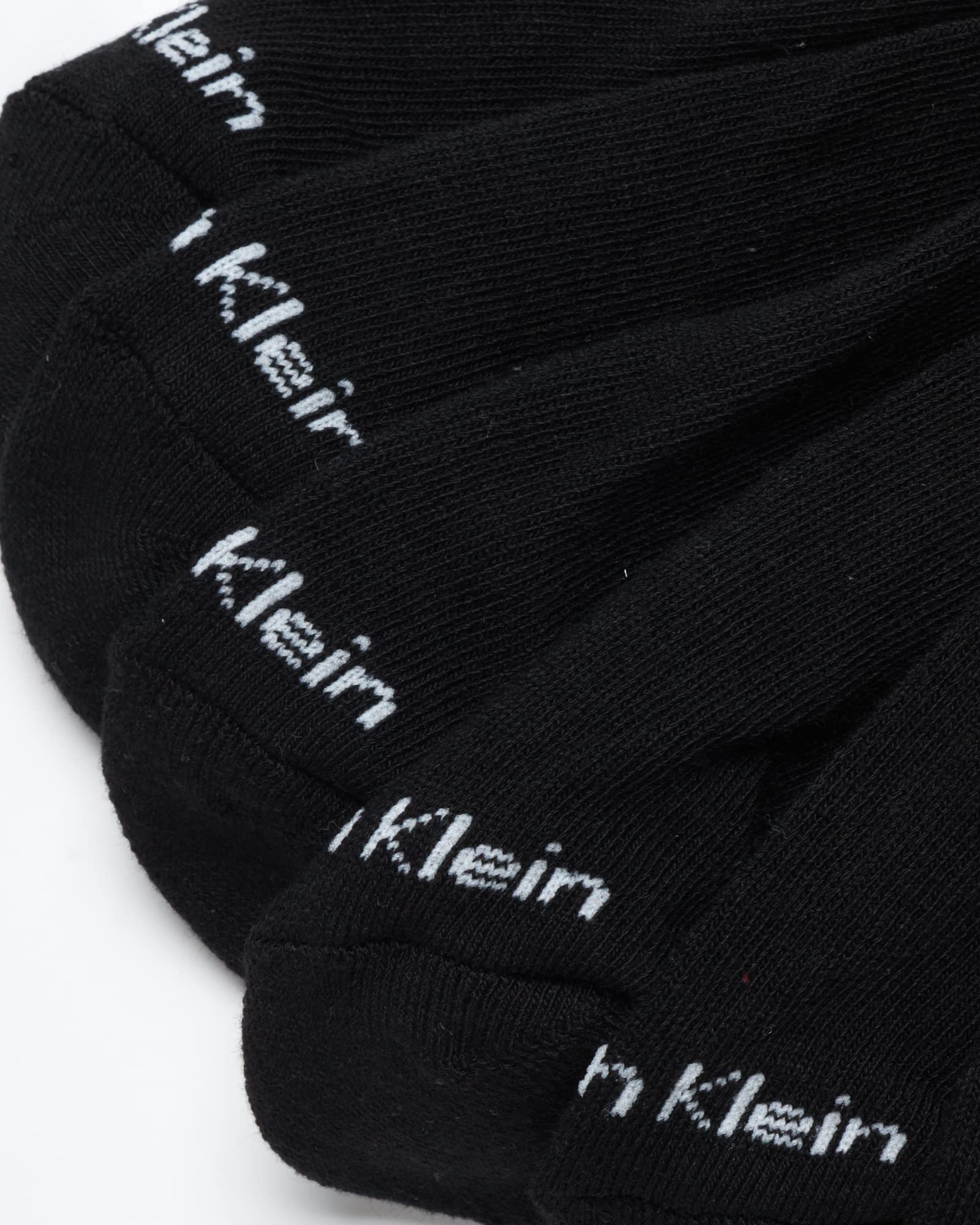 Calvin Klein Women's Socks - Cushion Athletic Crew Socks (6 Pack), Size 4-10, Pure Black