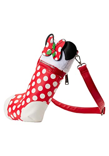 Loungefly Disney Minnie Cosplay Stocking Cross Body Bag