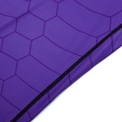 2022 Men's Thermal Compression Pants Quick Dry Fitness Sportswear Mens Tights Leggings for Running Yoga Football Men's Purple