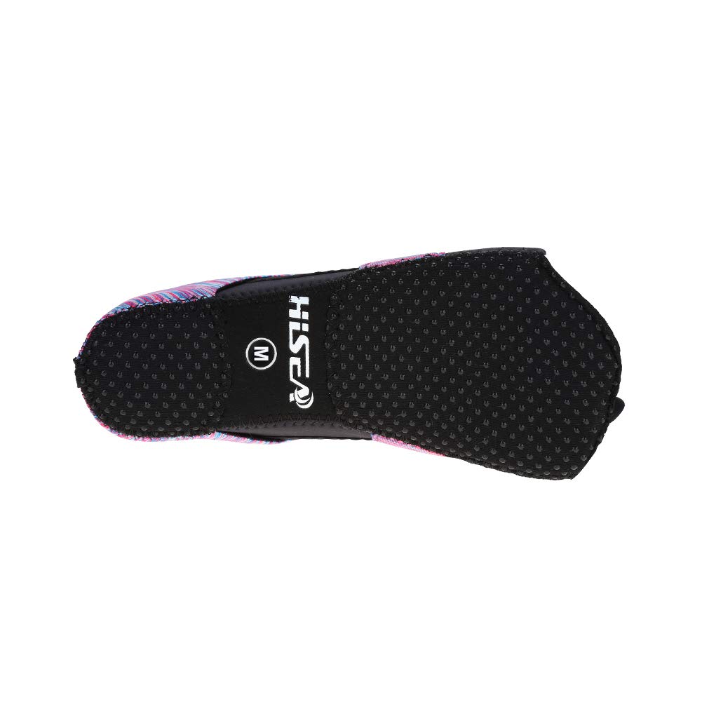 OUKENS Non Slip Yoga Socks with Grip, Toeless Anti-Skid Pilates, Barre, Ballet, Bikram Workout Socks Shoes with Grips(M（37-38）)