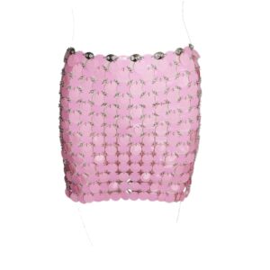 ywcute ladies sexy sequin waist chain skirt party halloween carnival handmade body chain(p-rl-1251)