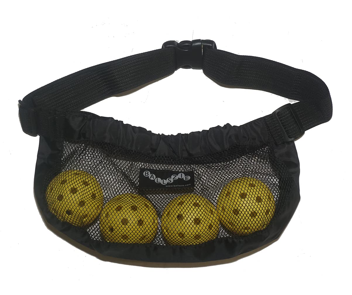 KIMBRIAD Ballszie - The Ultimate Pickleball Holder - Black