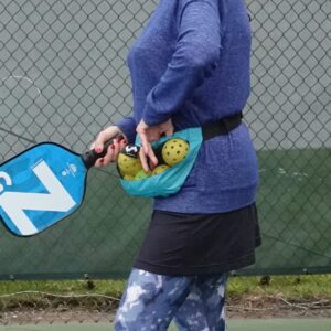 KIMBRIAD Ballszie - The Ultimate Pickleball Holder - Black