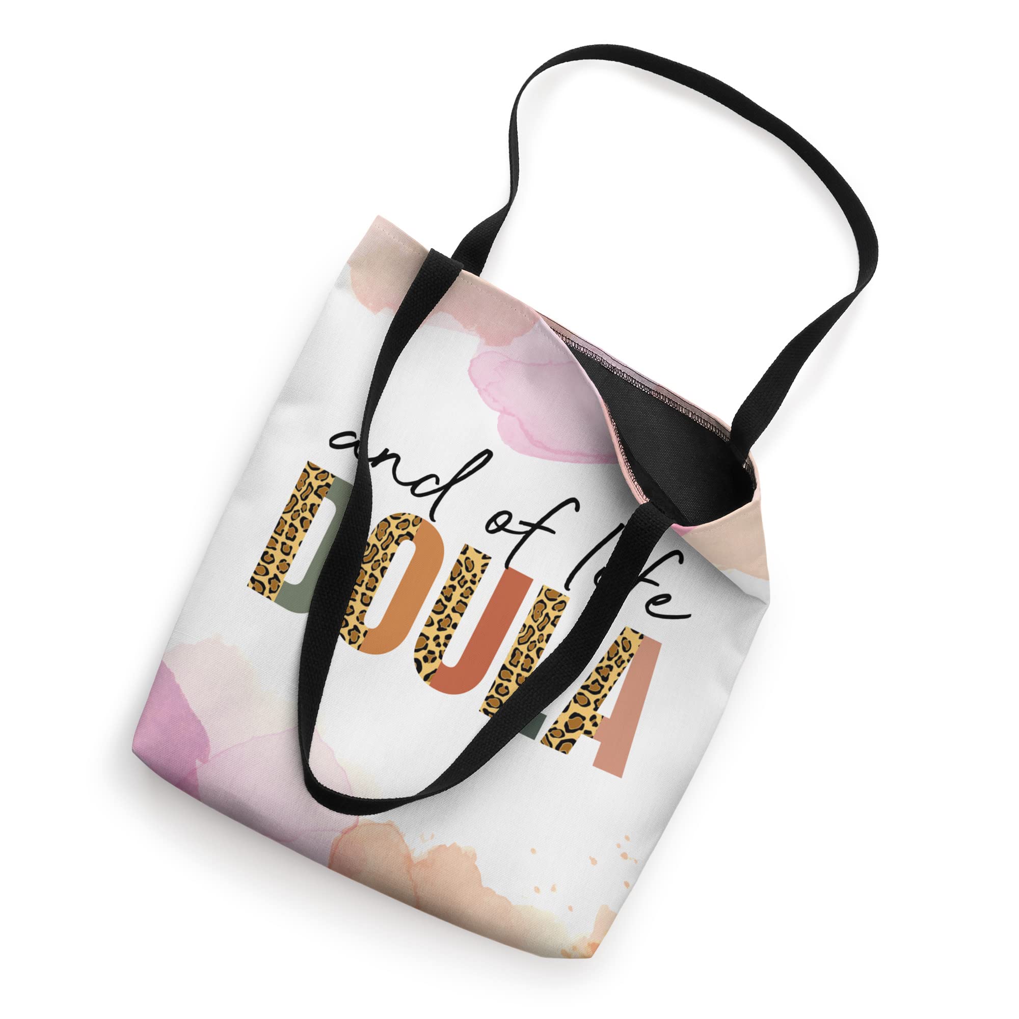 Doula Midwife NICU PICU L&D Nurse Leopard End Of Life Doula Tote Bag