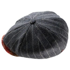 Alfonso D'Este Leonardo Newsboy Cap Size 59 Cm Bleu