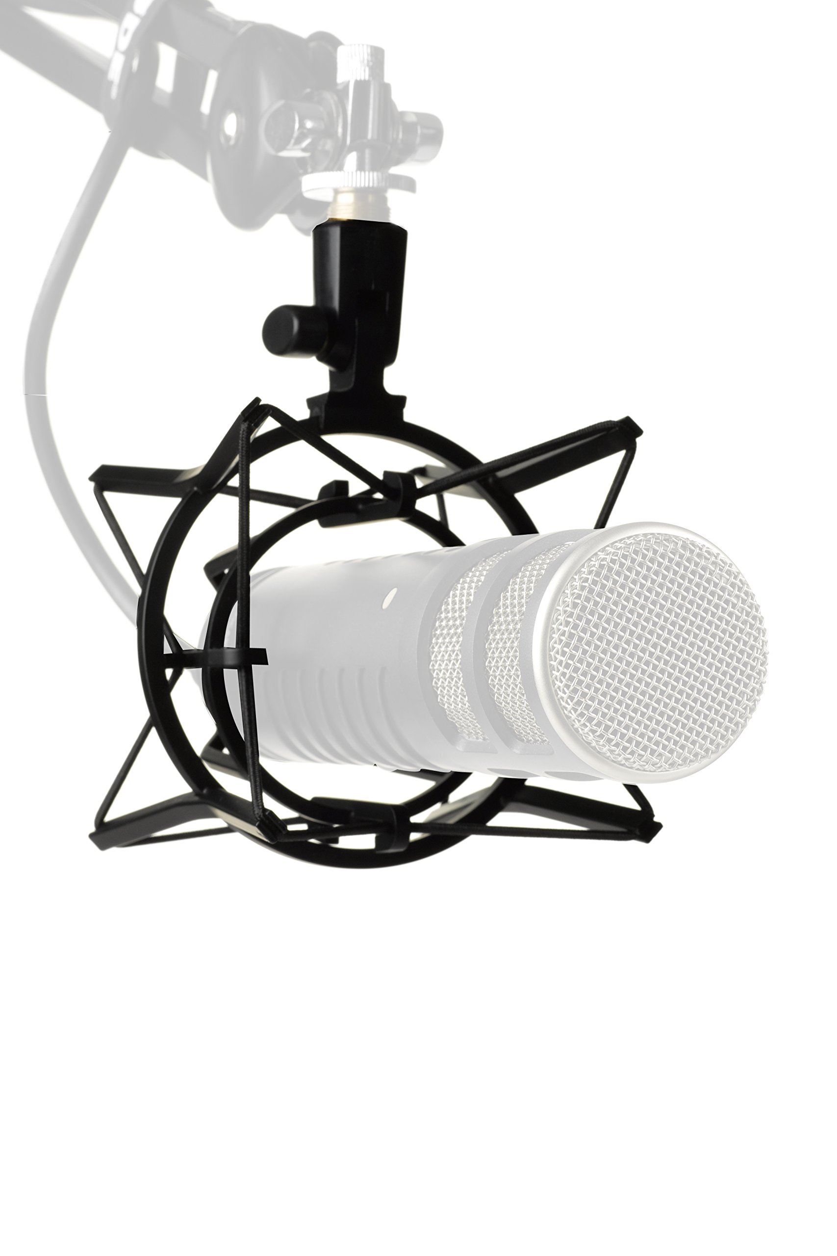 Rode PSM1 Shock Mount for Podcaster, Procaster, PSA1, and DS1 Microphones and Amazon Basics XLR Microphone Cable