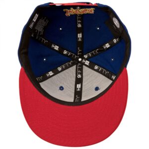 New Era Superman Classic Logo 9Fifty Adjustable Hat Blue