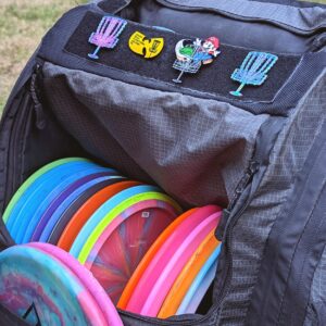 HYZER HOUND DISCS Disc Golf Bag Pins | Add Swag to Your Bag | Disc Golf Accessories for Men & Women | Disc Golf Lapel Pin for Bags, Hats, and Carts | Disc Golf Gifts for Disc Golfers (Mario)