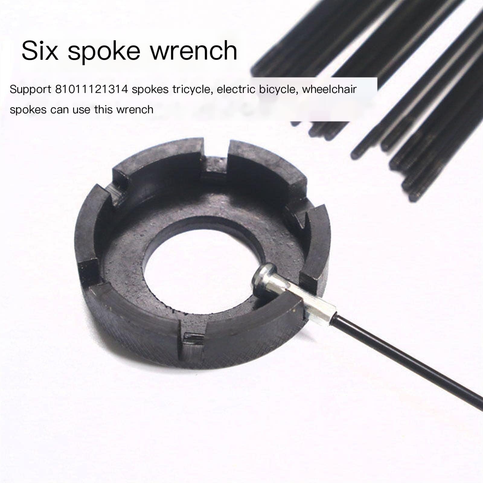 Bicycle Spokes, Mountain Cars 14G Wire Strip Car Round Spoke Stainless Steel Black Spoke 82mm-275mm (尺寸 : 254 mm, 属性 : 10Pcs)