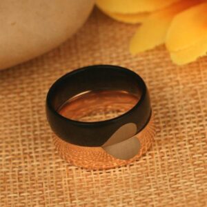 Comfort Fit Stainless Steel Rings Matching Heart 6mm Gift Stainless Steel Cz Ring Relationship Names Bands Heart Thank You Band