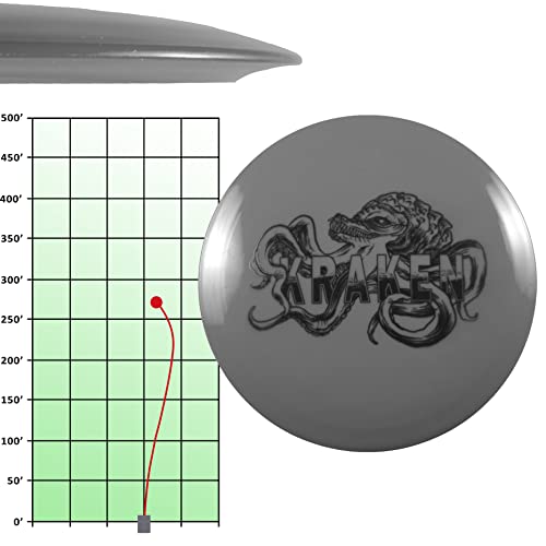 Divergent Discs | Kraken | Disc Golf Fairway Driver | MaxFlex (Blue)