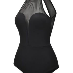 Dance Elite - Now - Dance Leotard For Women. Leotards for Women Ballet and Dance (Black, Adult S)