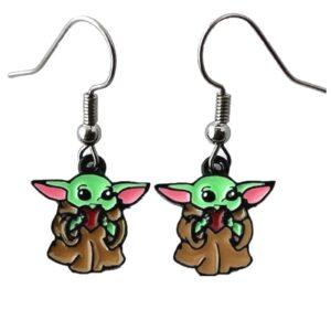 anime cartoon earrings for women men gift (3)