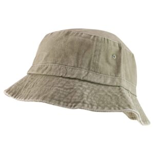 armycrew xxl oversize pigment dyed washed bucket hat fits upto 3xl - khaki - 2xl - 3xl