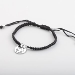 PLITI Sobriety Gift Addiction Recovery Gift Alcoholics Anonymous Gift 12 Step Gift AA Recovery Bracelet For Women (Sobriety AA bg)