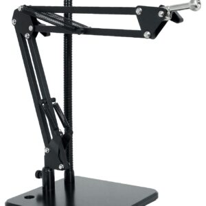 Rockville iSTAND 85 Dual Desktop Boom Arm + Gooseneck Mic/iPhone/iPad Stand