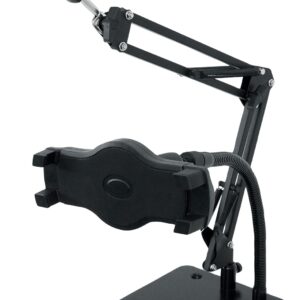 Rockville iSTAND 85 Dual Desktop Boom Arm + Gooseneck Mic/iPhone/iPad Stand