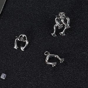 Frog Earrings for Women Sliver Frog Stud Earrings Frog Jewelry Cute Animal Earrings Trendy Stuff Cute Frog Stuff Birthday Christmas for Her