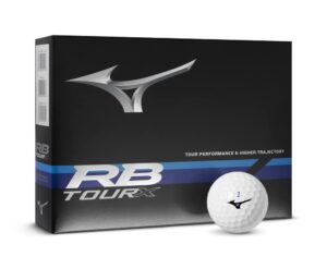 mizuno rb tour x golf balls (one dozen)