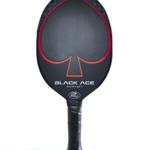 PROKENNEX Black Ace Ovation - Pickleball Paddle with Toray 700 Carbon Fiber Face - Comfort Pro Grip - USAPA Approved