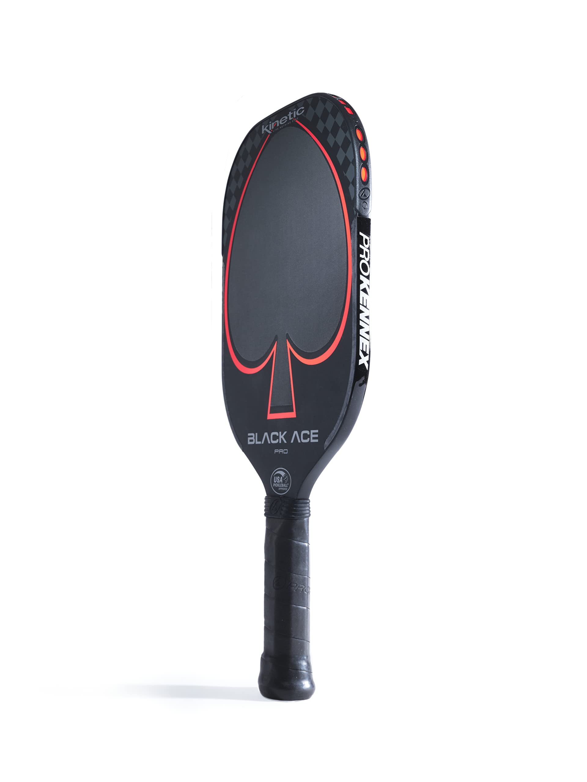 PROKENNEX Black Ace Pro - Pickleball Paddle with Toray 700 Carbon Fiber Face - Comfort Pro Grip - USAPA Approved