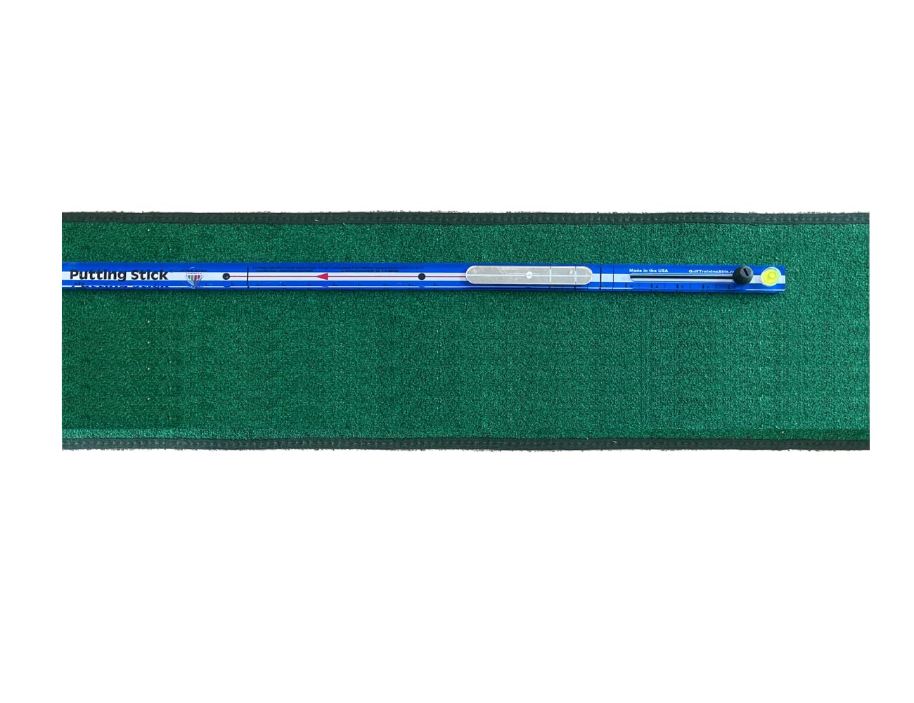 The Putting Stick Pro Golf Training Aids - Putting Training Aid for Golf Putting Practice with Eyeline Putting Mirror - Endorsed by Golf Instructors & Used by Tour Pros Worldwide (Royal Blue)