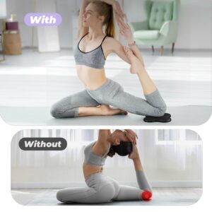 Yes4All 2PCS Yoga Knee Pads Thicker, Yoga Kneeling Pad for Pilates Exercise, 13/16 Inches Cushion Knees Elbow Mat Supplies for Women Men Fitness Travel