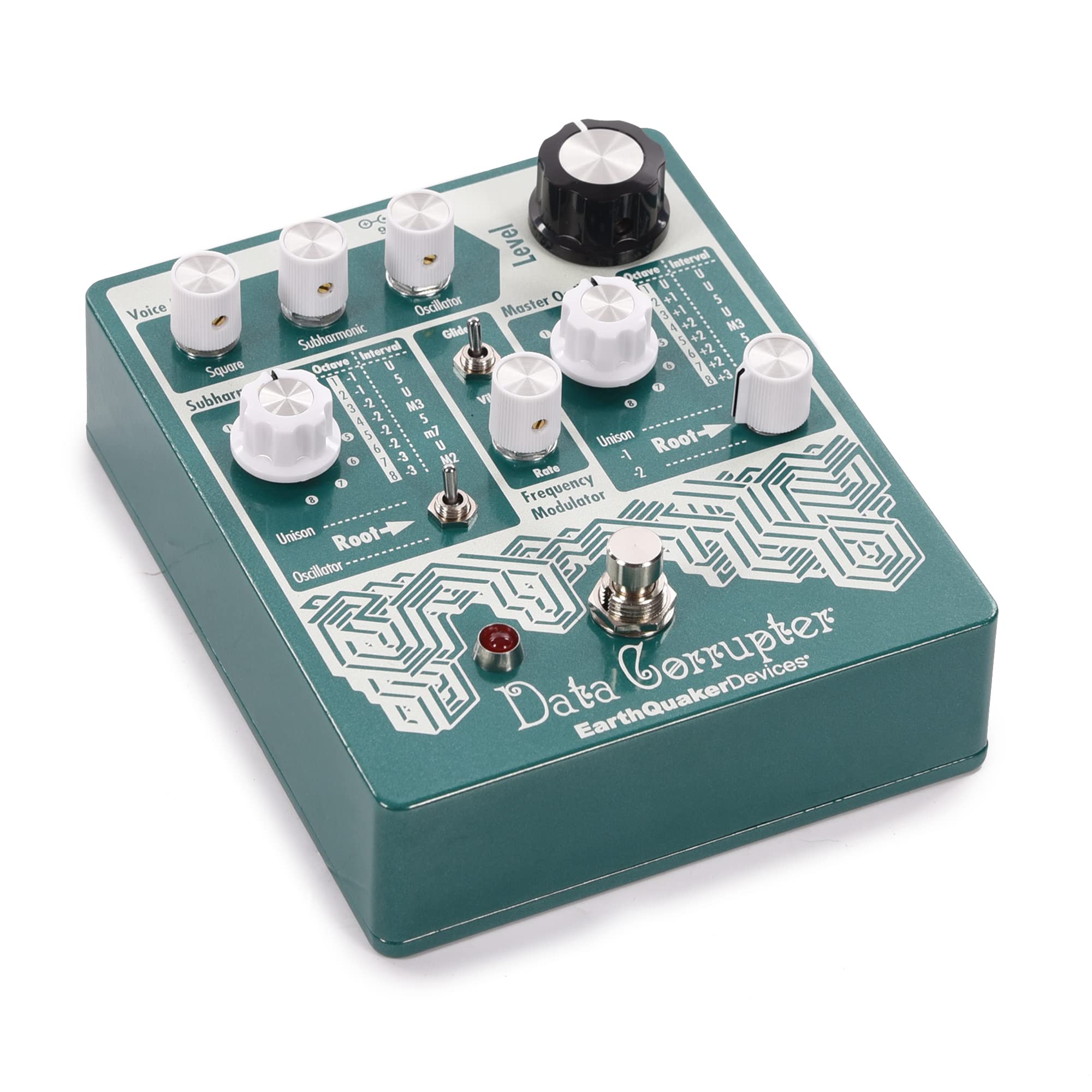 Earthquaker Devices Data Corrupter Modulated Monophonic Harmonizing PLL Pedal Winter Mint (CME Exclusive)