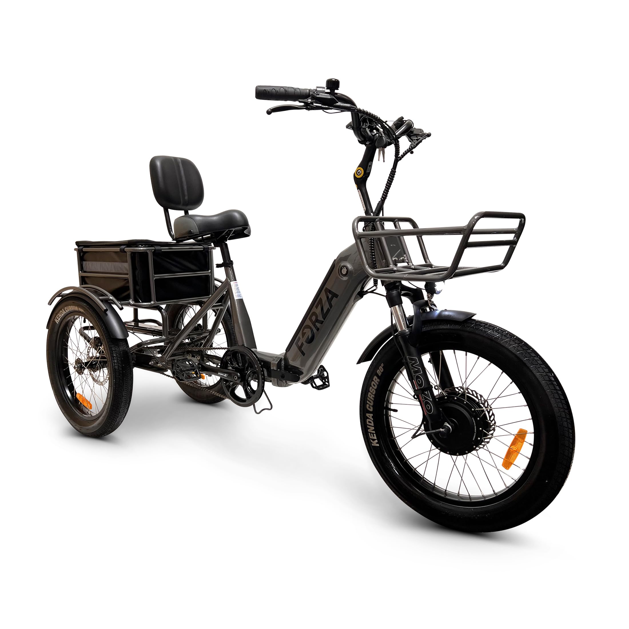 COMFYGO Forza Compact Electric Bike, Electric Tricycle for Adults, 3 Wheel Bicicleta Electrica para Adultos,Up to 40 Miles Range