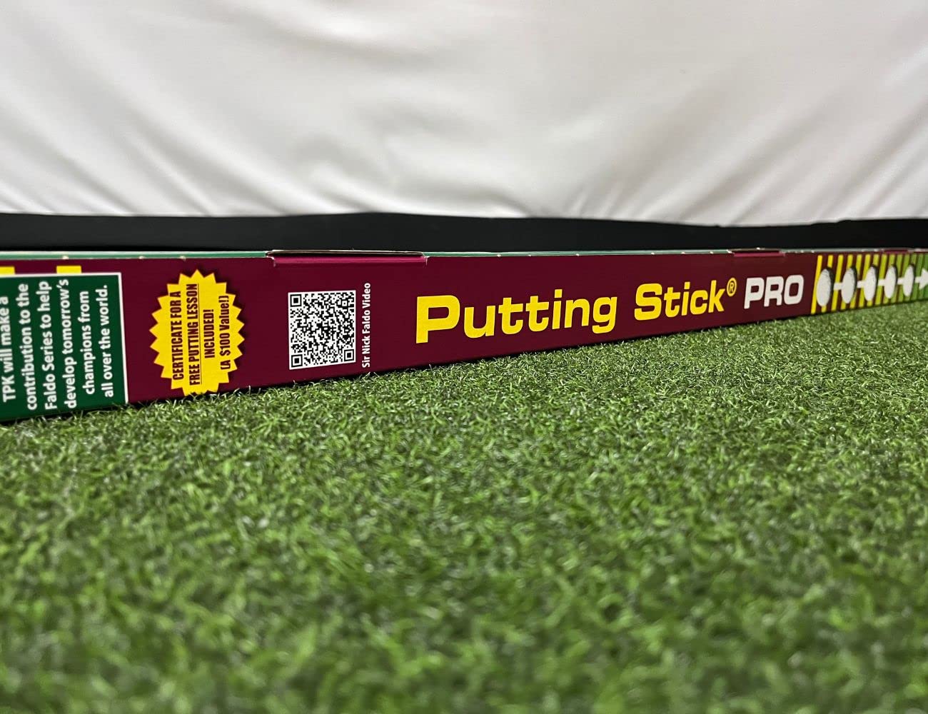 The Putting Stick Pro Golf Training Aids - Putting Training Aid for Golf Putting Practice with Eyeline Putting Mirror - Endorsed by Golf Instructors & Used by Tour Pros Worldwide (Royal Blue)