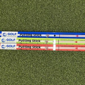 The Putting Stick Pro Golf Training Aids - Putting Training Aid for Golf Putting Practice with Eyeline Putting Mirror - Endorsed by Golf Instructors & Used by Tour Pros Worldwide (Royal Blue)