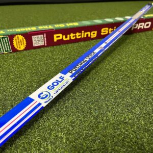 The Putting Stick Pro Golf Training Aids - Putting Training Aid for Golf Putting Practice with Eyeline Putting Mirror - Endorsed by Golf Instructors & Used by Tour Pros Worldwide (Royal Blue)