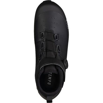 Fizik Road Cycling Winter Shoes Tempo Artica R5 GTX Gore-Tex - Black/Black - 46 - (12-12.5 US)