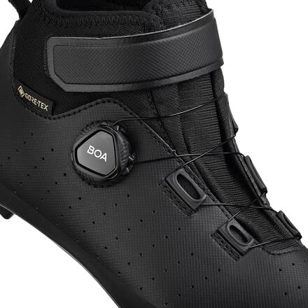 Fizik Road Cycling Winter Shoes Tempo Artica R5 GTX Gore-Tex - Black/Black - 39.5 - (7 US)