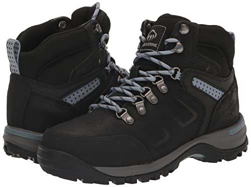 Wolverine Women's Chisel 2 Steel Toe Waterproof Hiker Hiking Boot, Black, 9.5