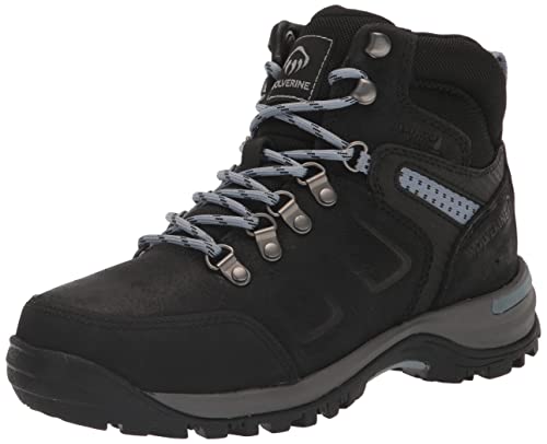 Wolverine Women's Chisel 2 Steel Toe Waterproof Hiker Hiking Boot, Black, 9.5