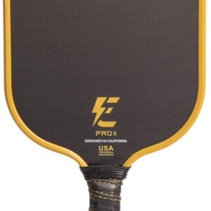 Electrum Pro II Pickleball Paddle USAPA Approved | Carbon Fiber Surface | Polypropylene Honeycomb Core | Best Paddle for Spin and Power | Lightweight