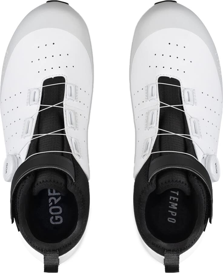 Fizik Road Cycling Winter Shoes Tempo Artica R5 GTX Gore-Tex - White/Black - 48 - (13.5-14 US)