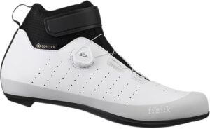 fizik road cycling winter shoes tempo artica r5 gtx gore-tex - white/black - 45 - (11.5 us)