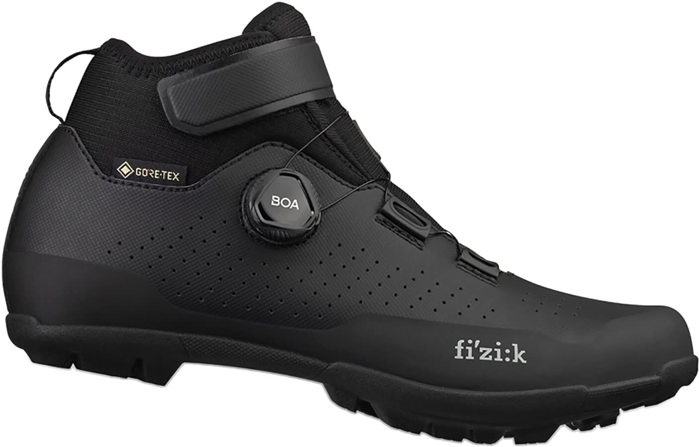 Fizik Unisex GTX Gore-Tex Cycling Shoe, Black, 12-12.5 US Men