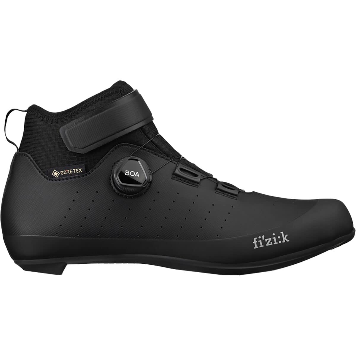 Fizik Road Cycling Winter Shoes Tempo Artica R5 GTX Gore-Tex - Black/Black - 39.5 - (7 US)